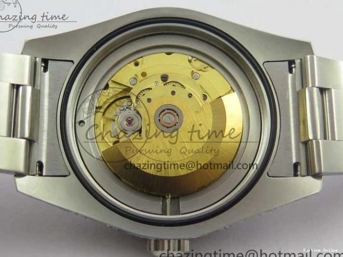 0514 Contemporary Milgauss 116400 904L Engraved SS DJF 11 Best Edition Blue Dial on 904L Engraved SS Bracelet A2836 (Real Green Sapphire Crystal) 3068